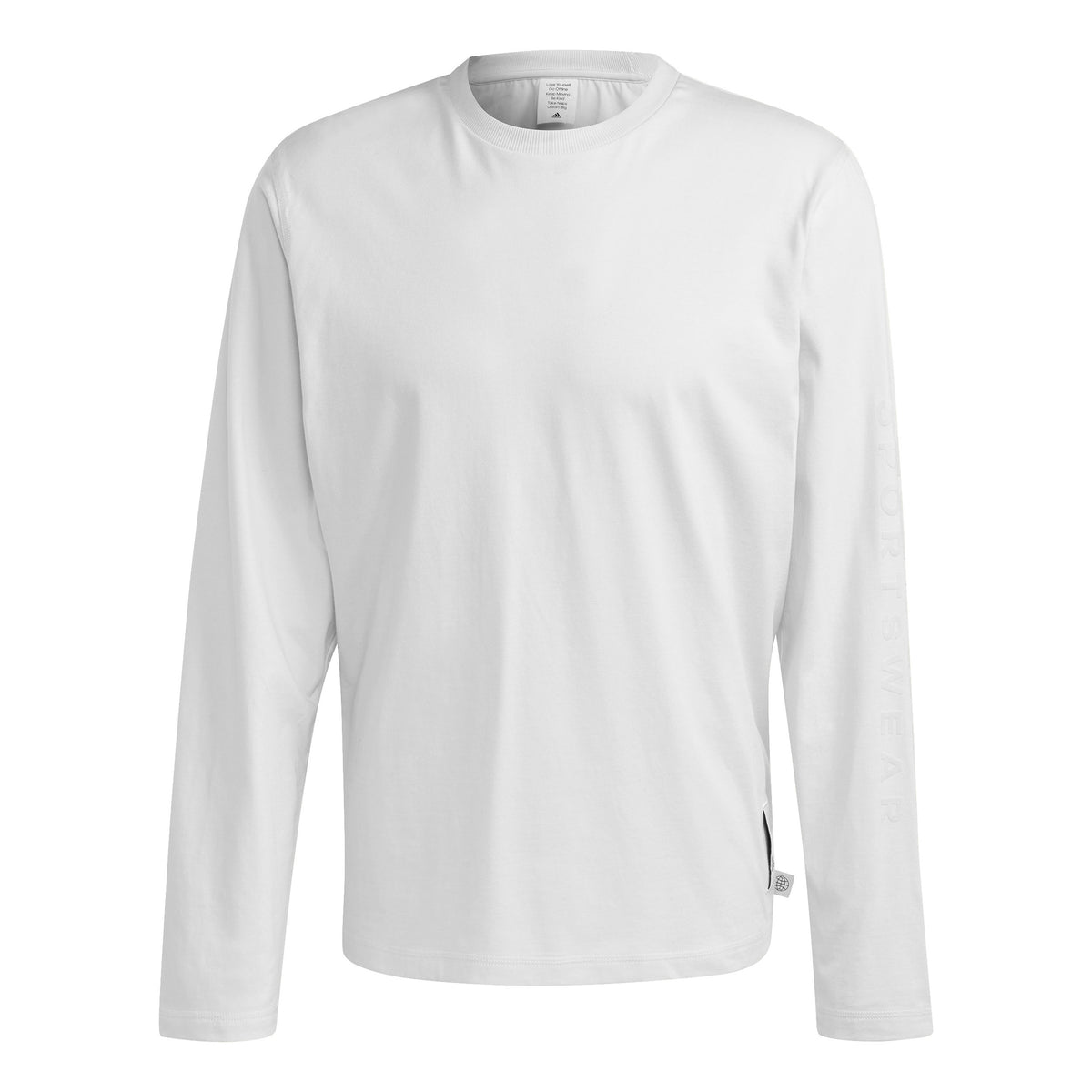 adidas Lounge Long-Sleeve Top Manica lunga Uomini - bianco,