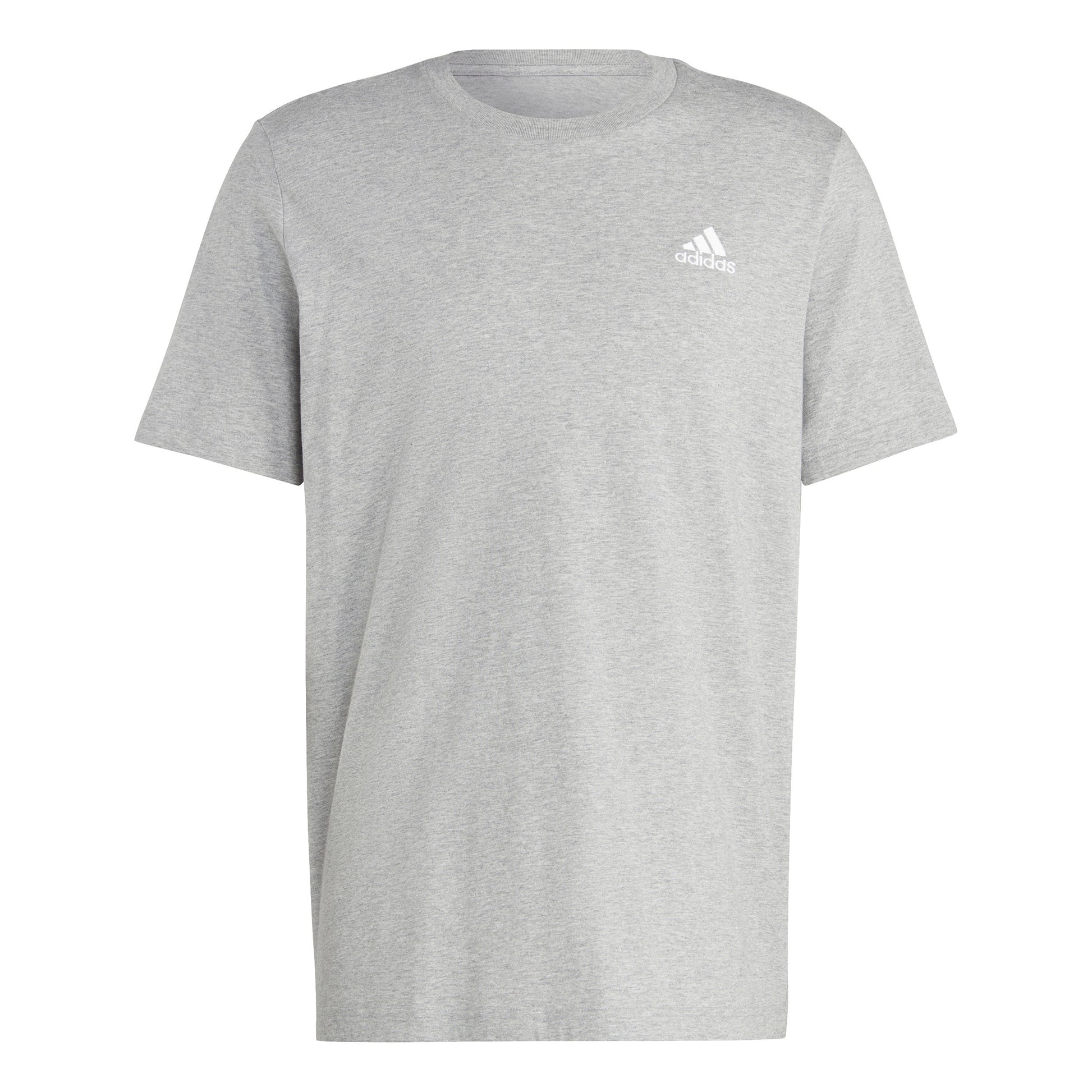 adidas Sleeveless Single Jersey Maglietta Uomini - grigio chiaro,