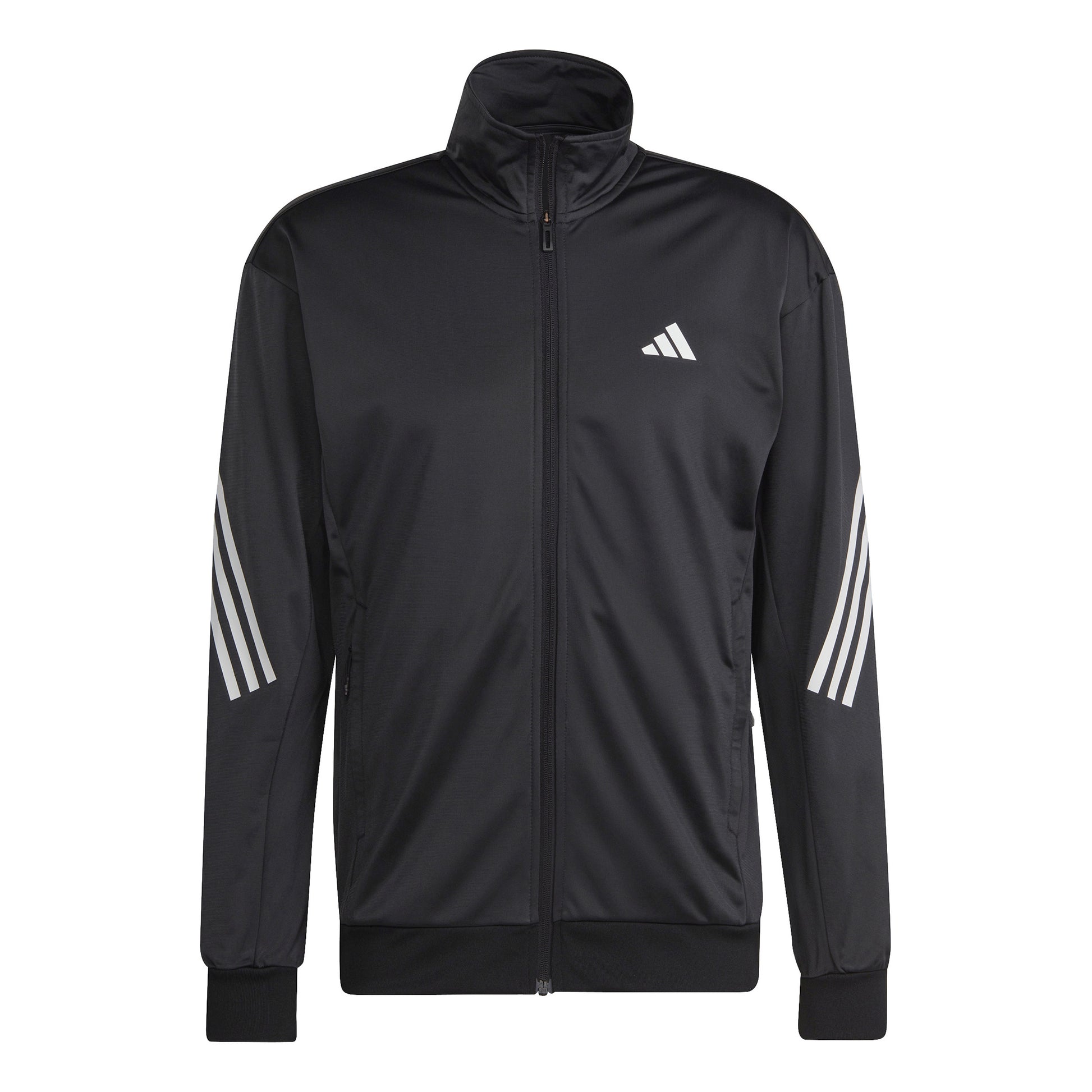 adidas 3Stripes Knit Giacca da allenamento Uomini - nero, bianco