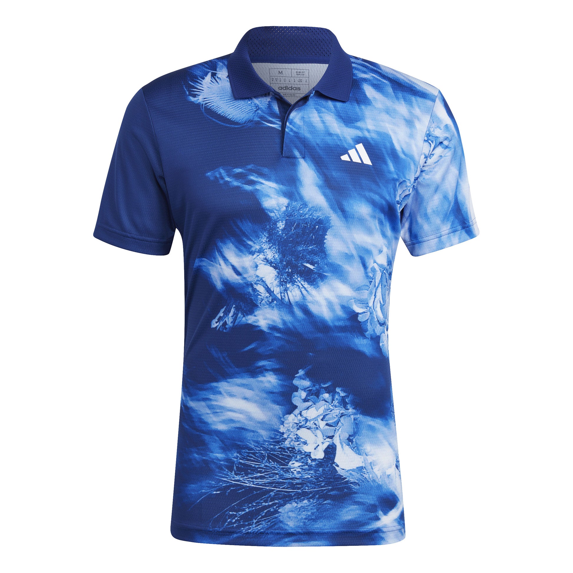 adidas Melbourne HEAT.RDY FreeLift Polo Uomini - blu, bianco