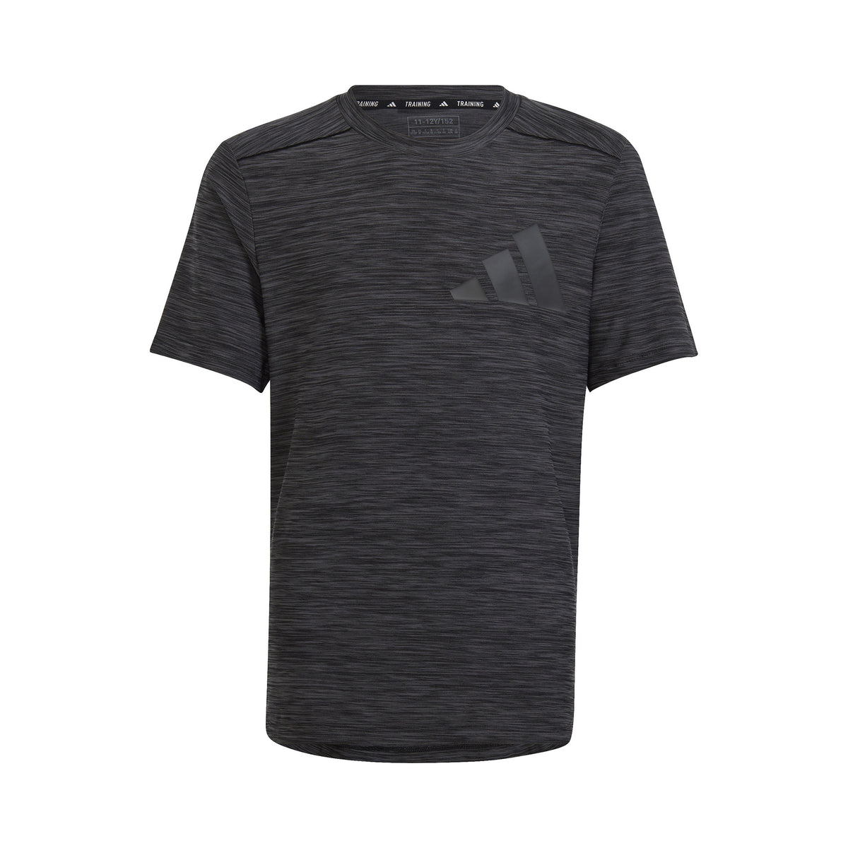 adidas AEROREADY Heather Maglietta Ragazzi - grigio scuro,