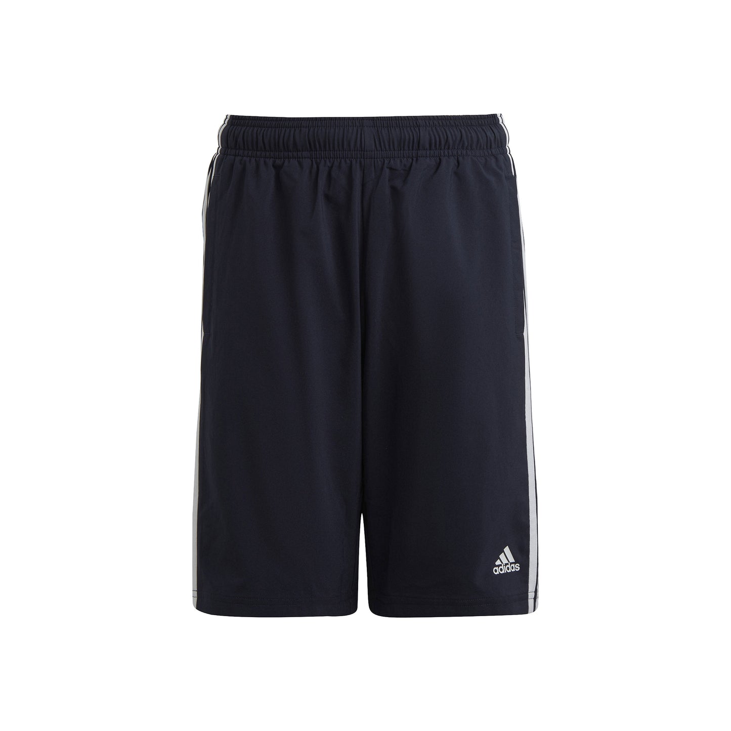 adidas 3Stripes Pantaloncini Ragazzi - blu scuro, bianco