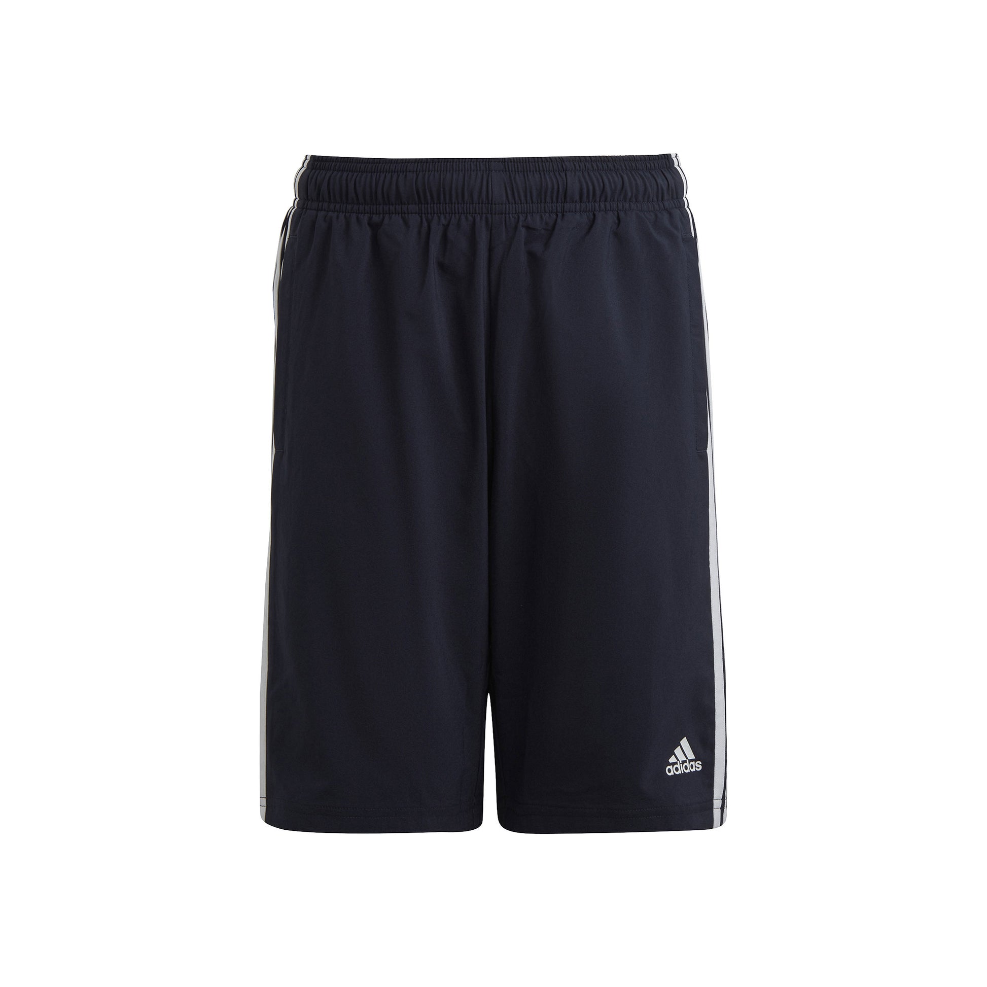 adidas 3Stripes Pantaloncini Ragazzi - blu scuro, bianco