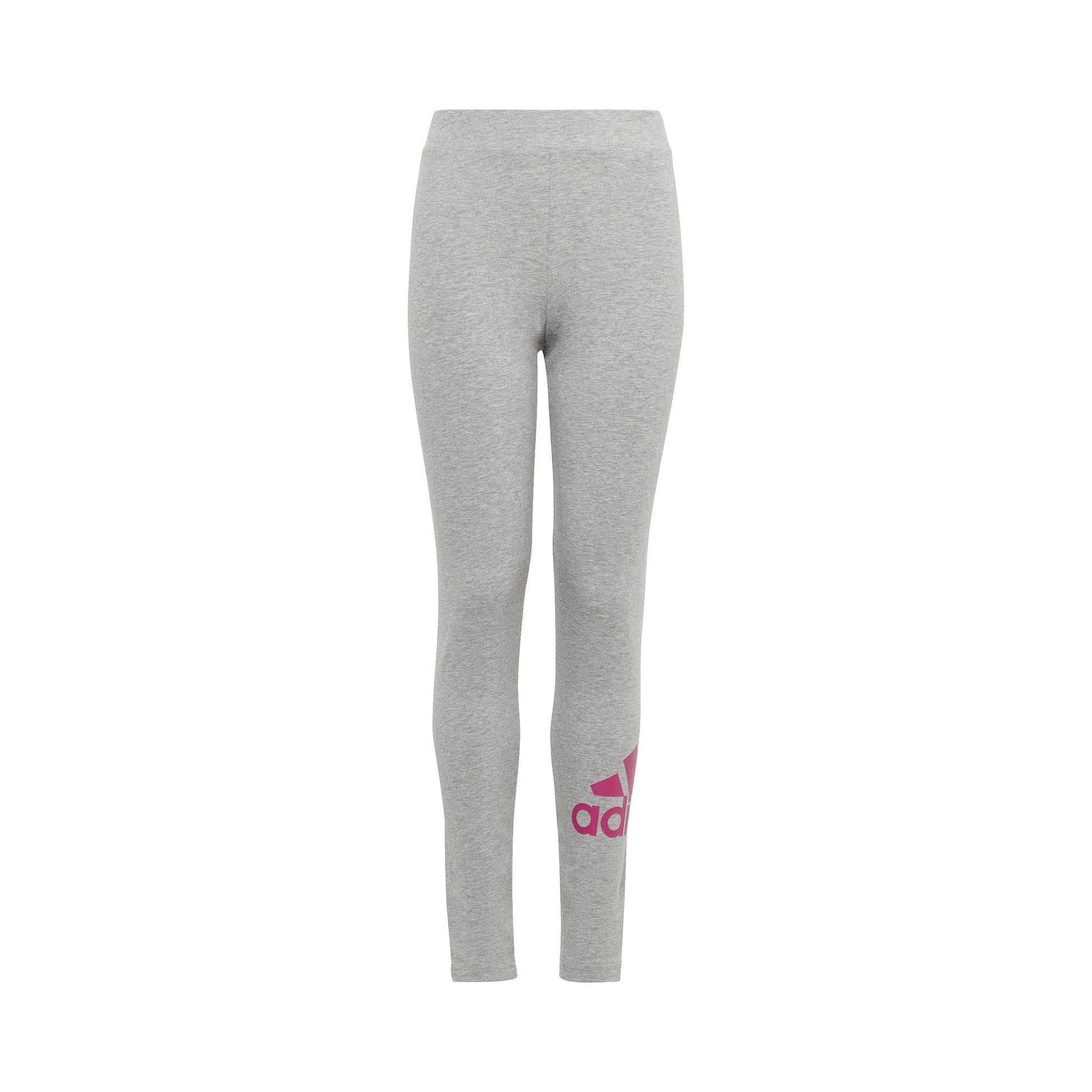 adidas Big Logo Cotton Calzamaglia Ragazze - grigio chiaro, rosa