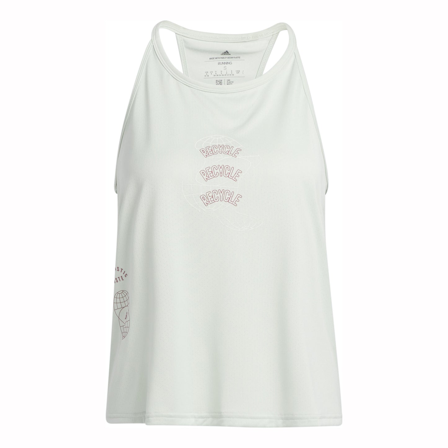 adidas RFTO Camicia Da Corsa Donna-Verde
