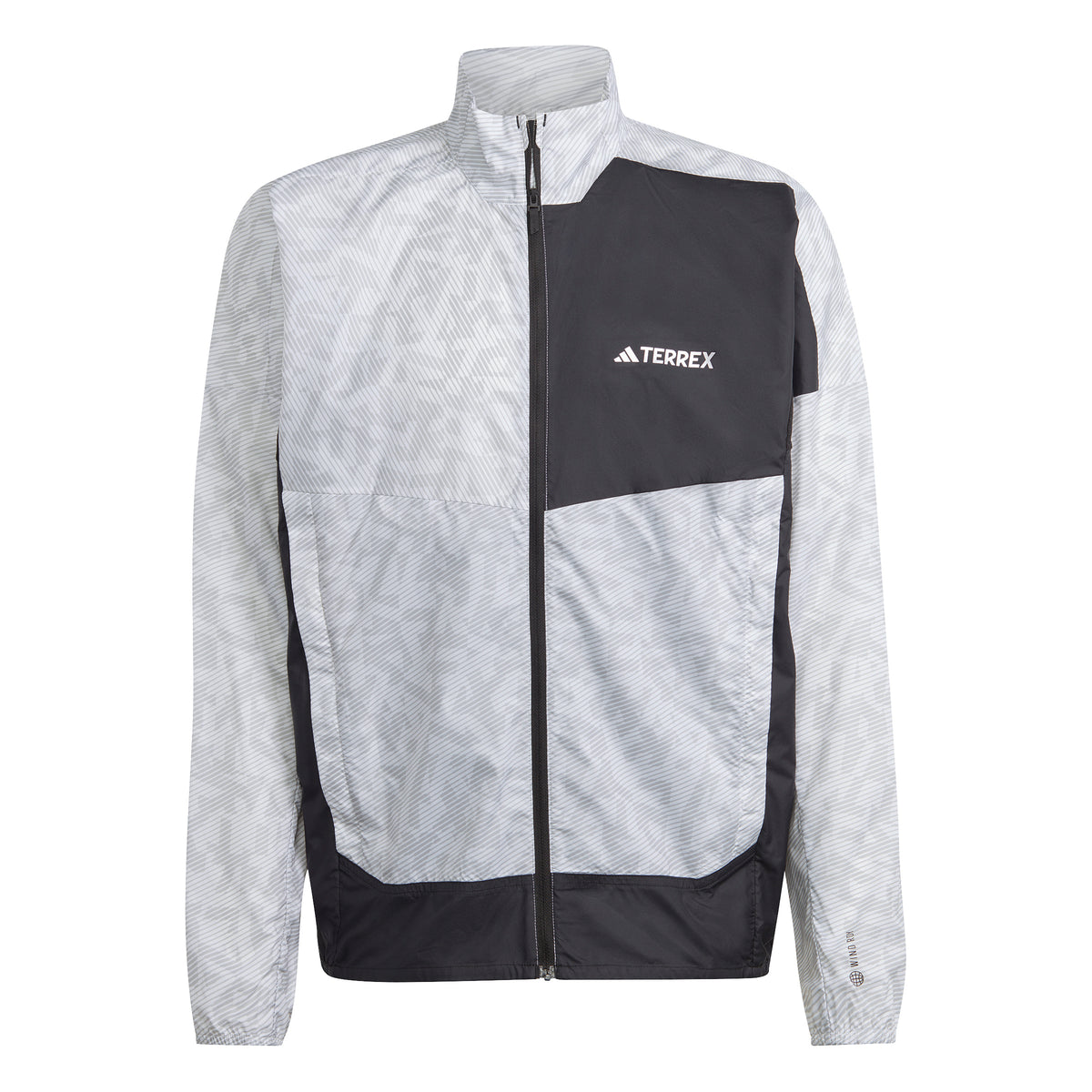 adidas Terrex Trail Wind Giacca da corsa Uomini - bianco, nero
