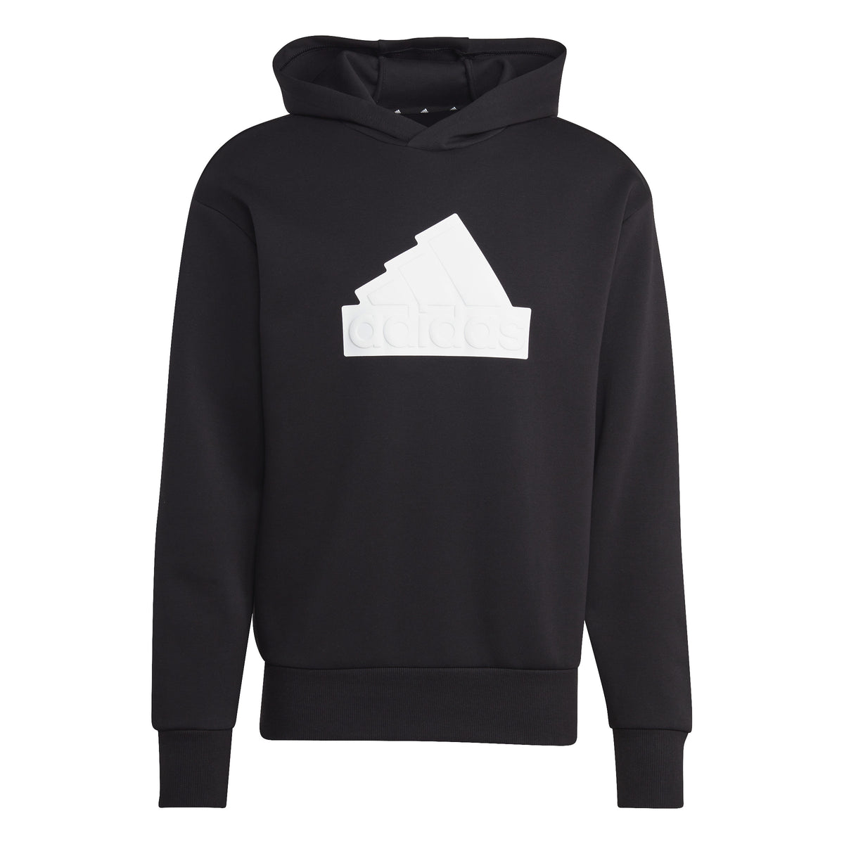 adidas Future Icon Badge of Sport Felpa con cappuccio Uomini - nero, bianco