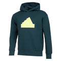 Future Icon Badge of Sport Felpa con cappuccio Uomini - color petrolio, lime
