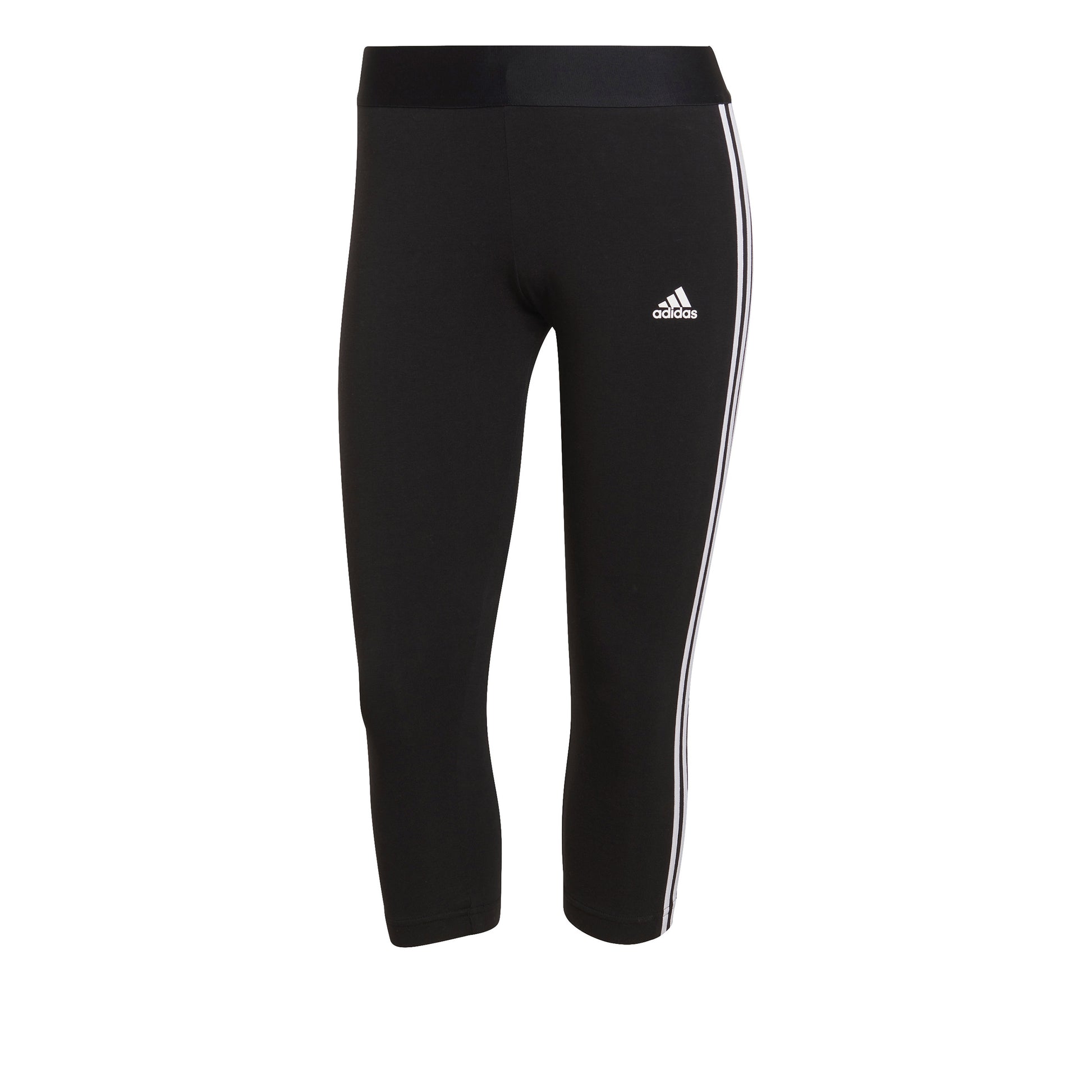 adidas 3Stripes Calzamaglia Donna - nero, bianco