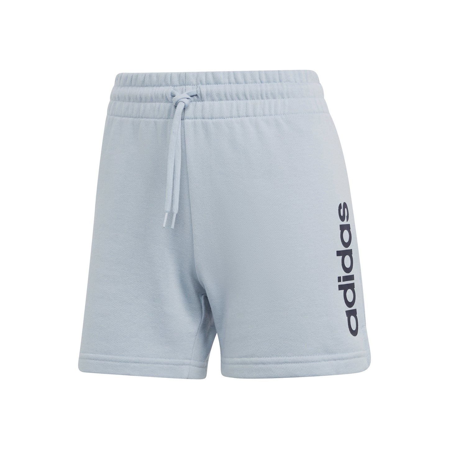 adidas Linear French terry Pantaloncini Donna - grigio-blu, blu scuro