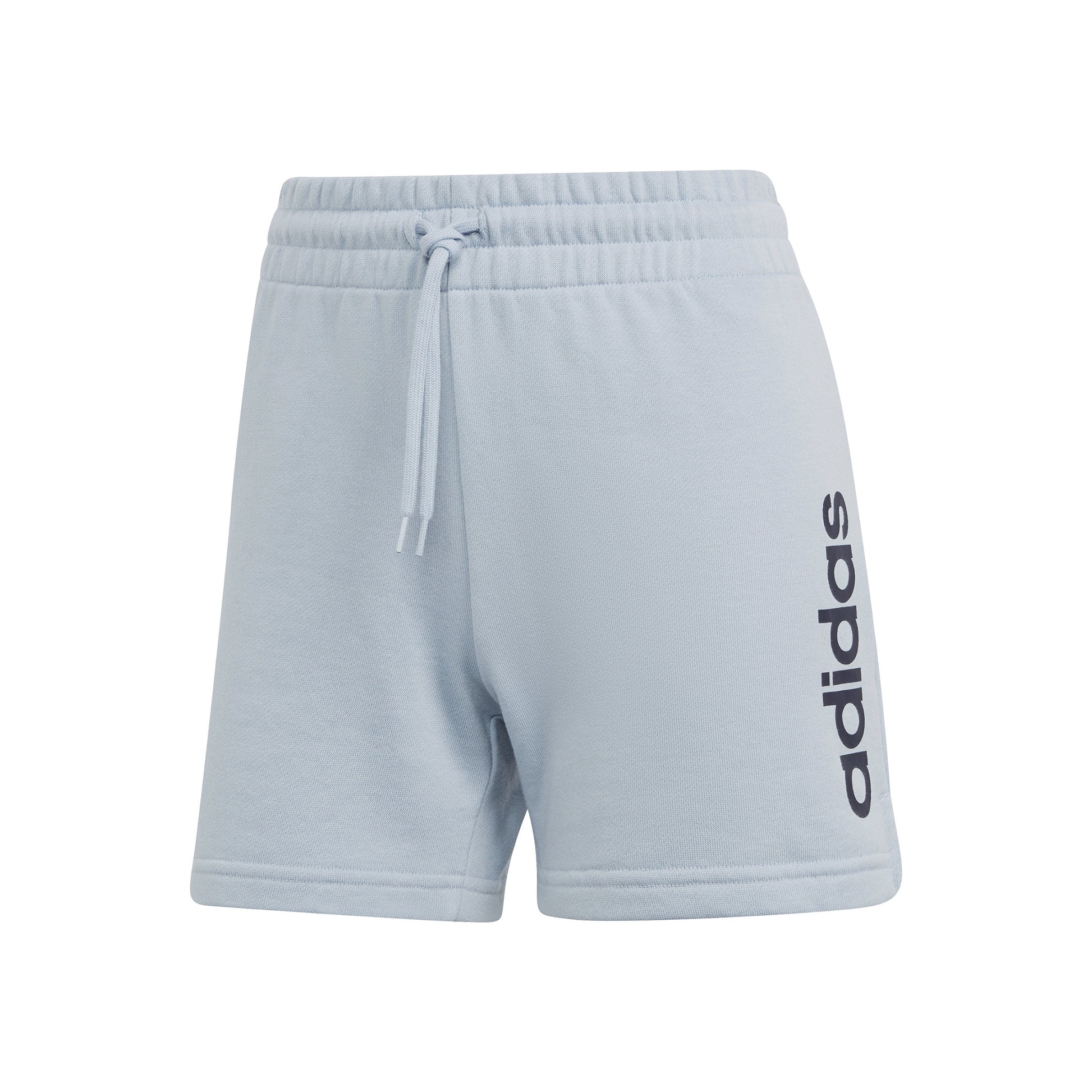 adidas Linear French terry Pantaloncini Donna - grigio-blu, blu scuro