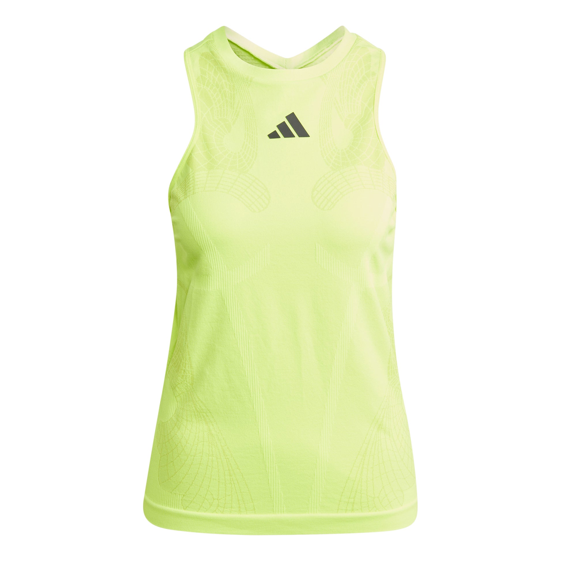 adidas Pro Y-Tank Canottiera Donna-Lime