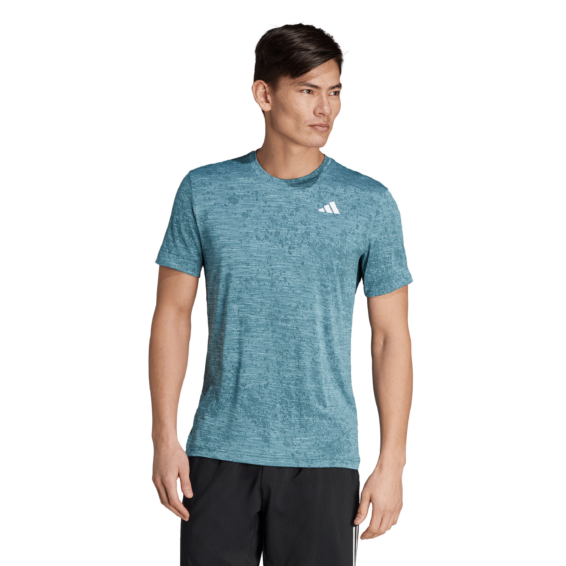 adidas Freelift Maglietta Uomini - color petrolio,