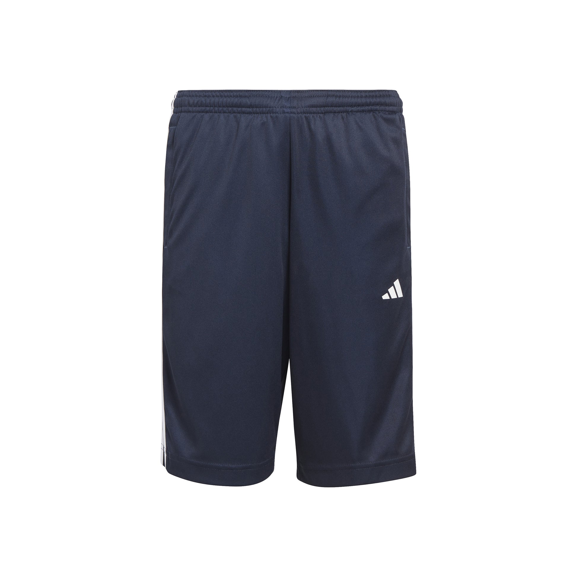 adidas ES 3 Stripes Pantaloncini Ragazzi - blu scuro, bianco