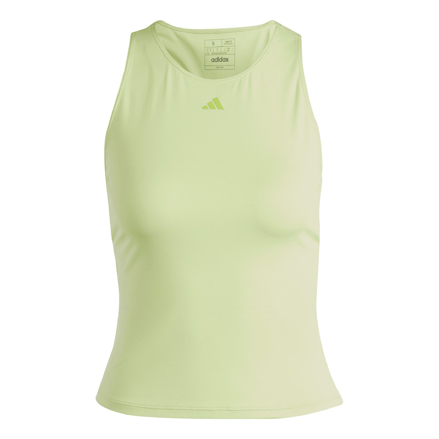 adidas YGA ST Tank Canottiera Donna - lime,