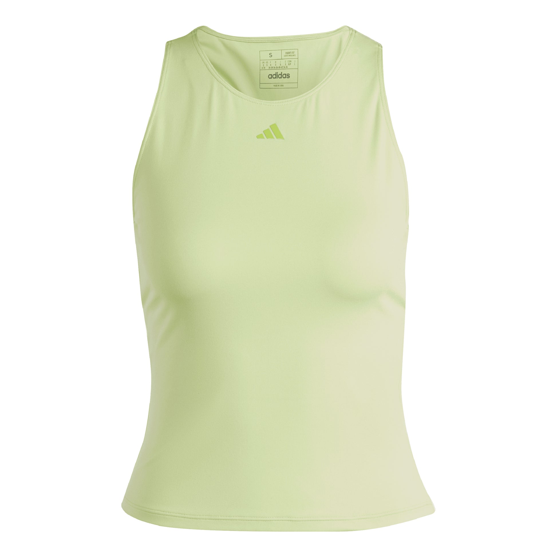 adidas YGA ST Tank Canottiera Donna - lime,