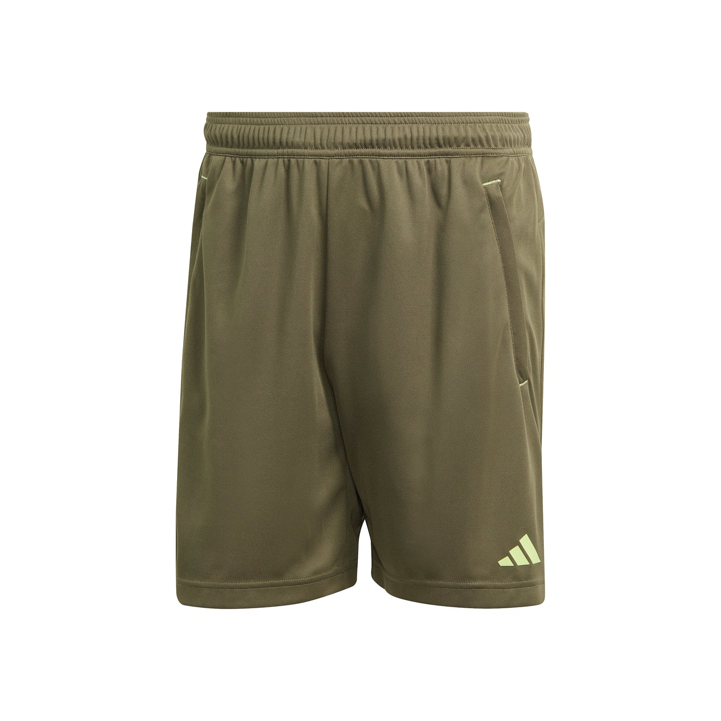 adidas Training Essential+ Pantaloncini Uomini - oliva,