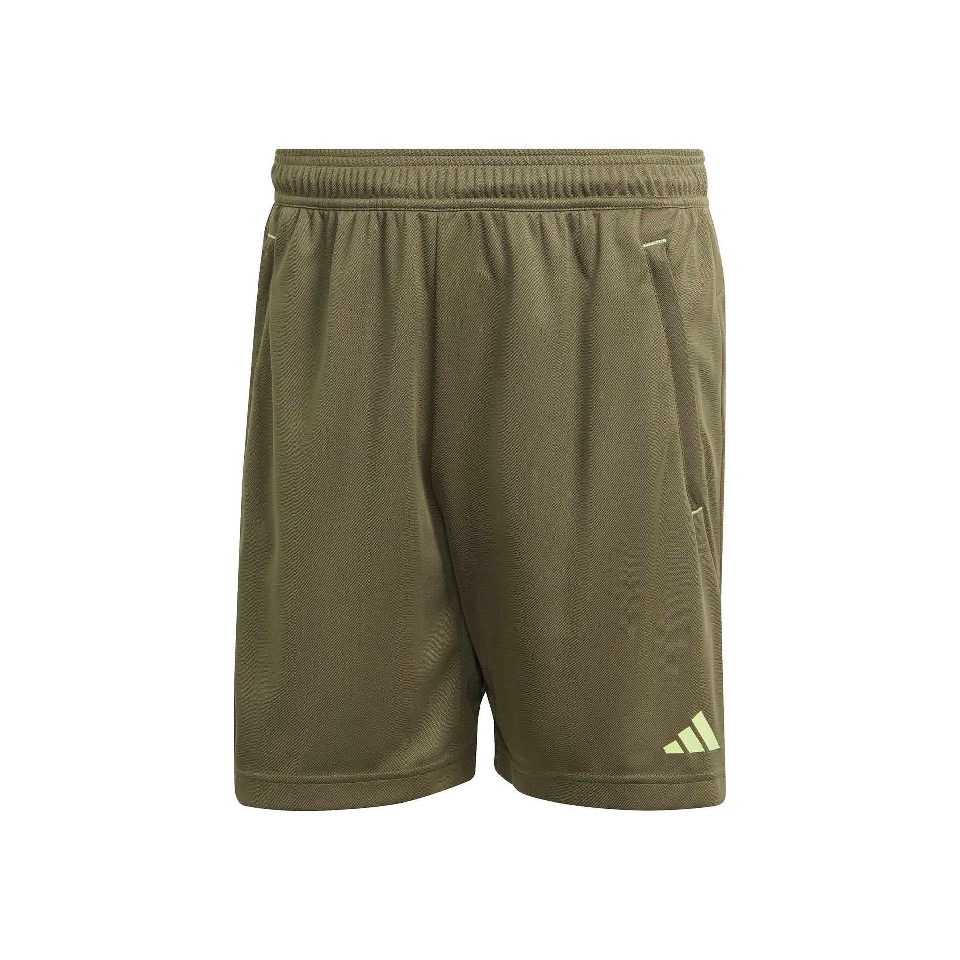 adidas Training Essential+ Pantaloncini Uomini - oliva,