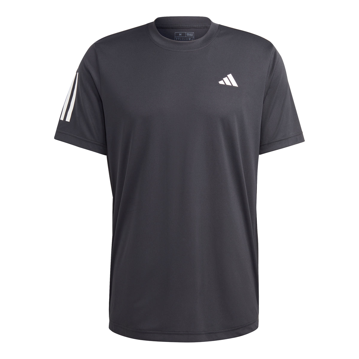 adidas Club 3-Stripes Maglietta Uomini - nero, bianco