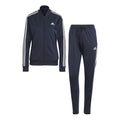 3Stripes Tuta da allenamento Donna - blu scuro, bianco