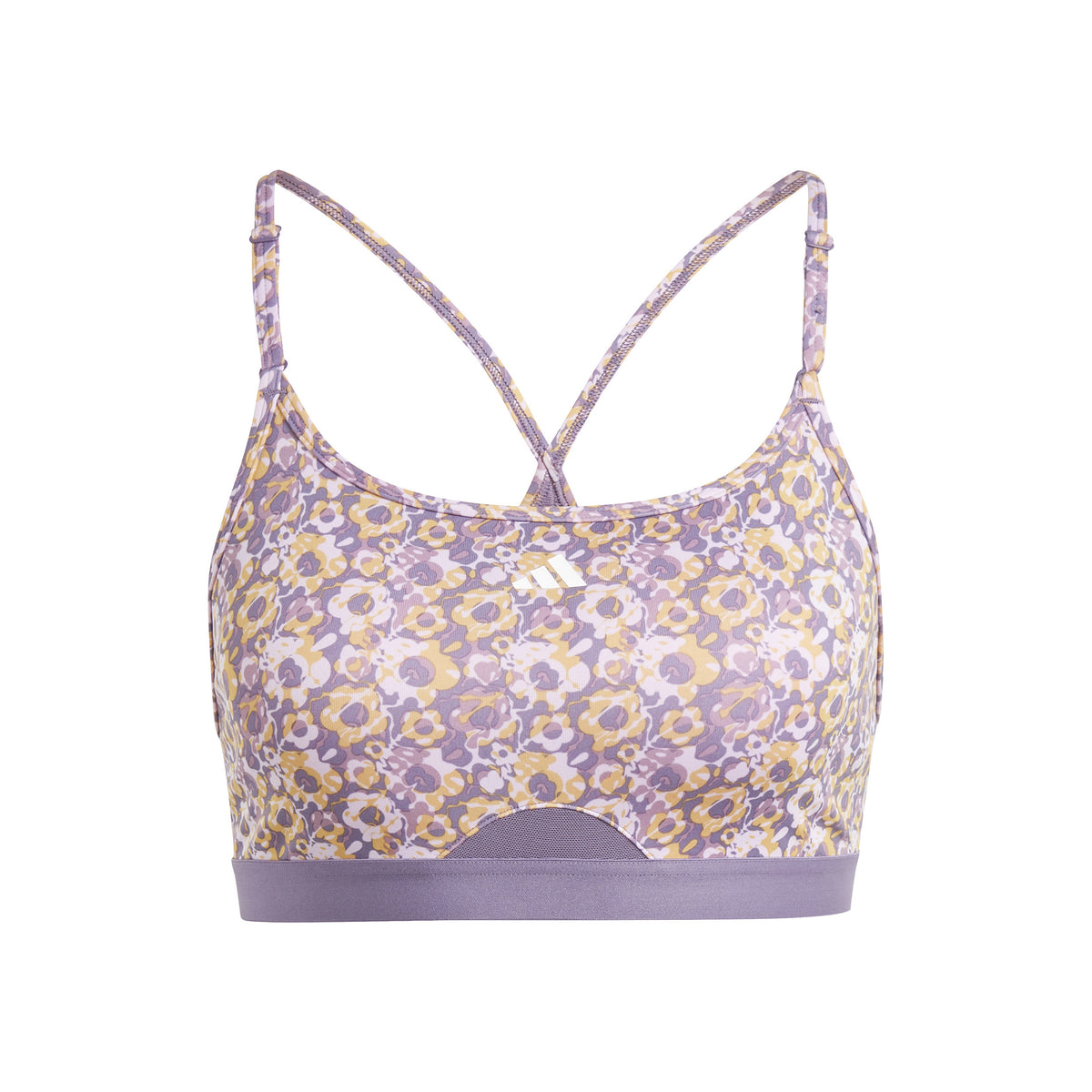adidas Aero Court AOP Reggiseni sportivi Donna - lilla, multicolore