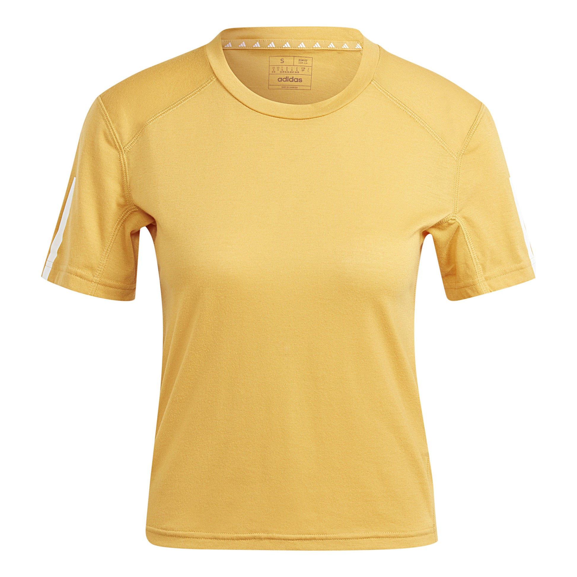 adidas Essentials Maglietta Donna - giallo,