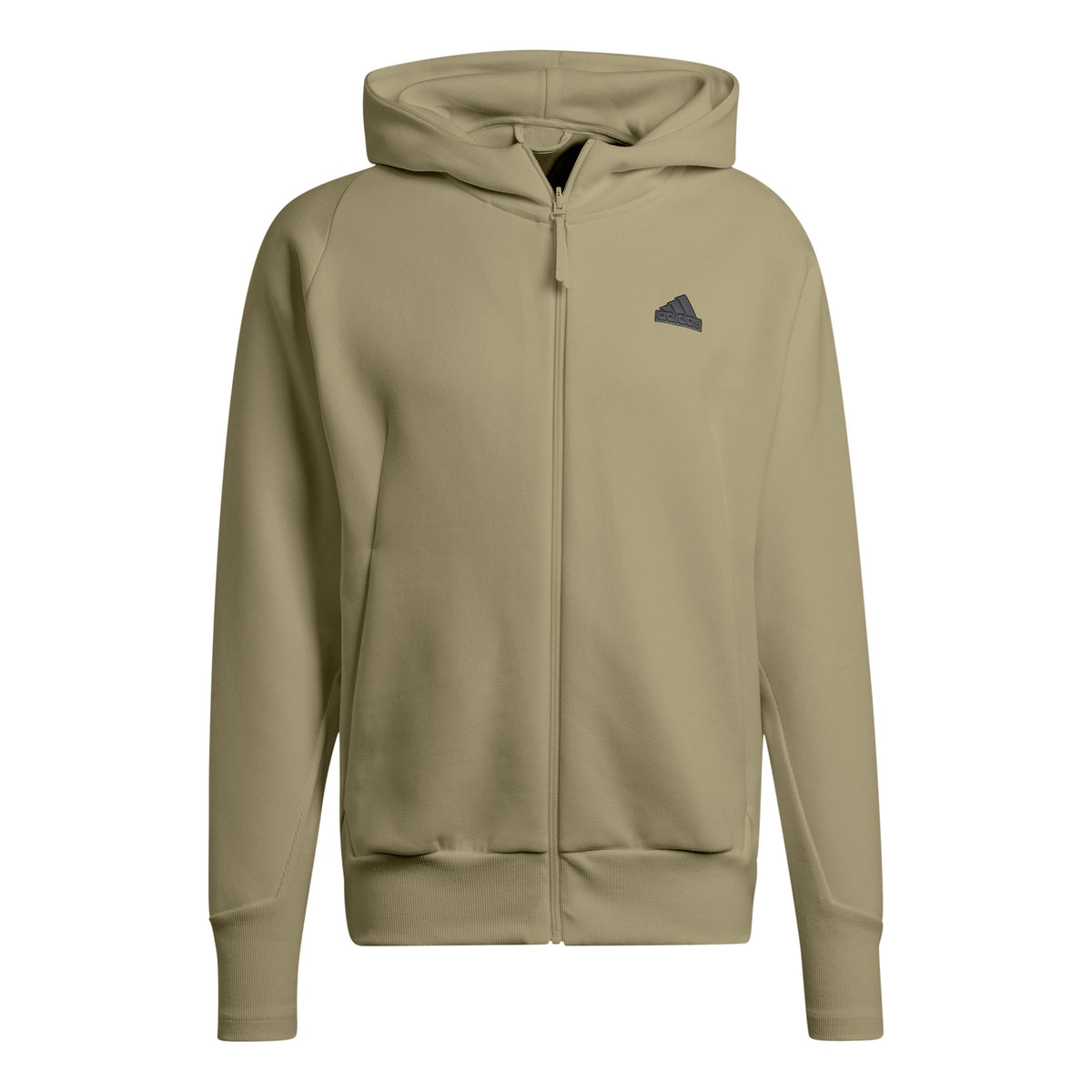 adidas Zone Printed Full-Zip Felpa Uomini - oliva,