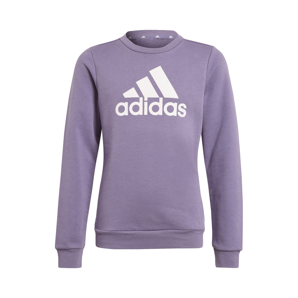 adidas Big Logo Felpa Ragazze - lilla,