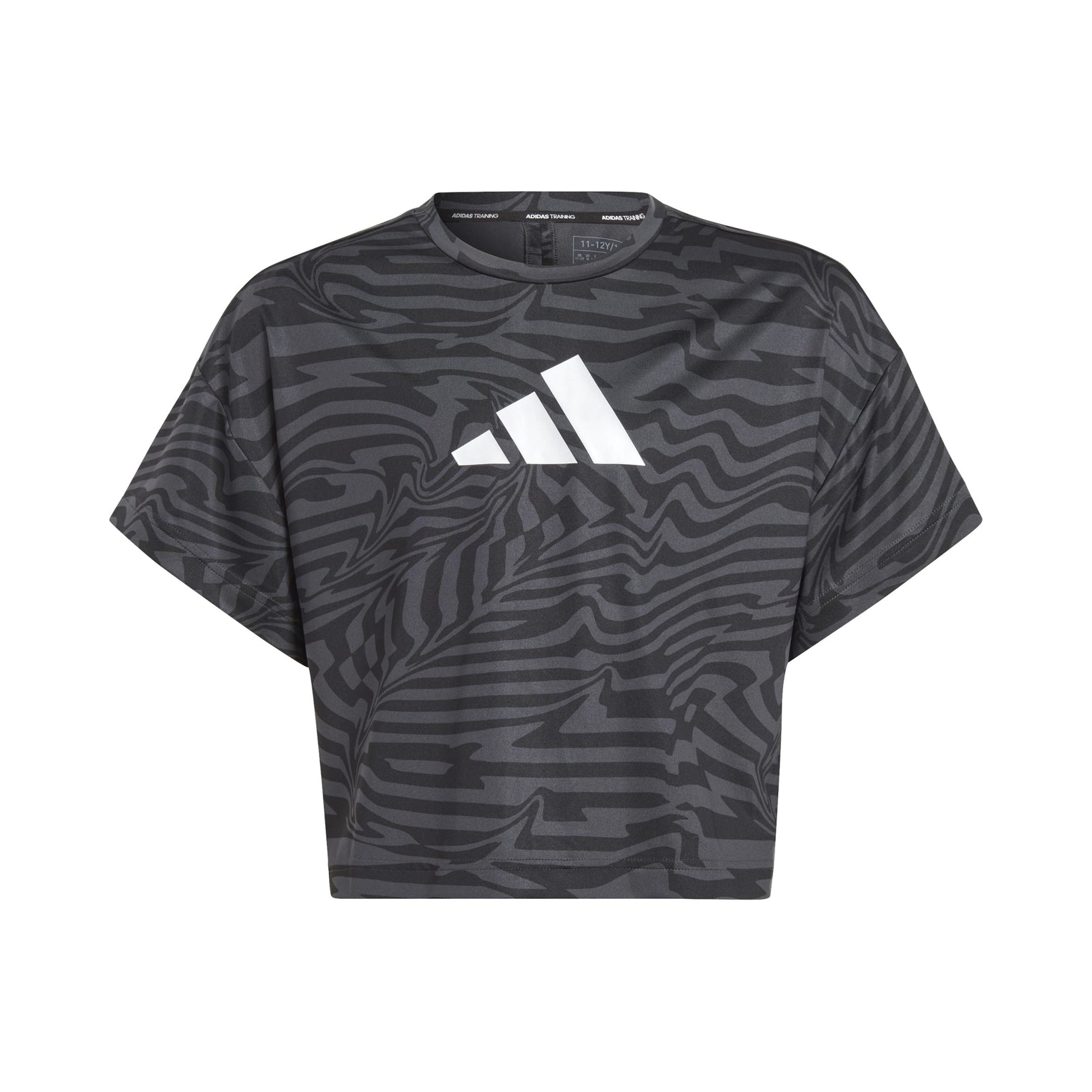 adidas Team Issue AOP Maglietta Ragazze - nero, grigio scuro