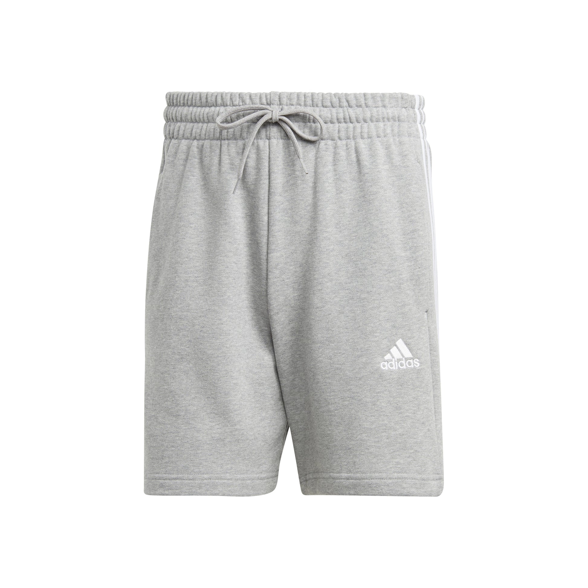 adidas 3Stripes Pantaloncini Uomini - grigio chiaro, bianco