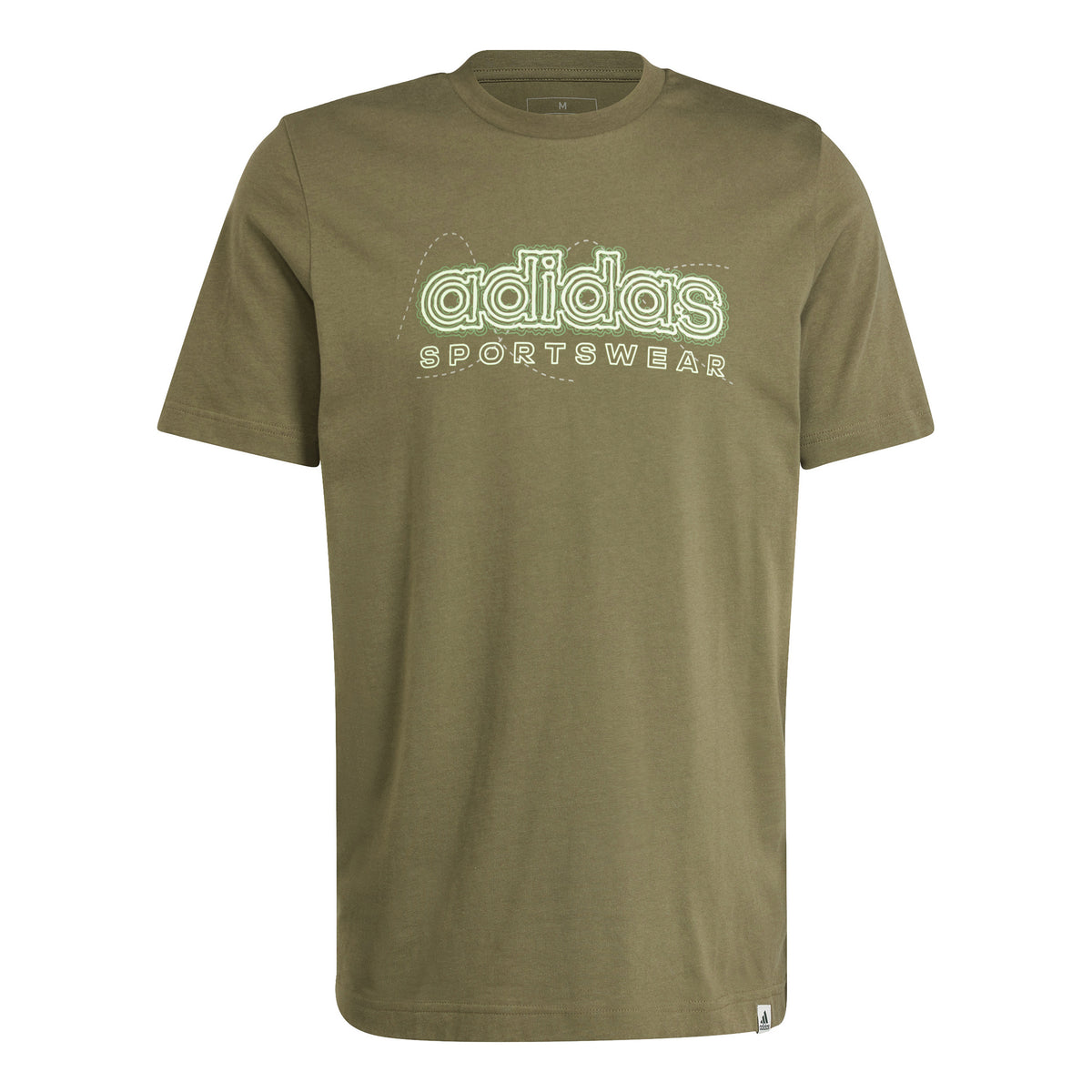 adidas Growth SPW Maglietta Uomini - oliva,