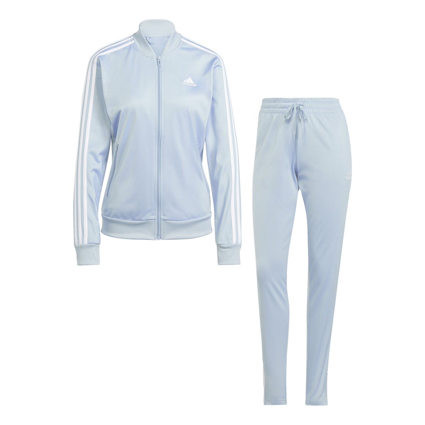 adidas 3Stripes Tuta da allenamento Donna - blu chiaro, bianco