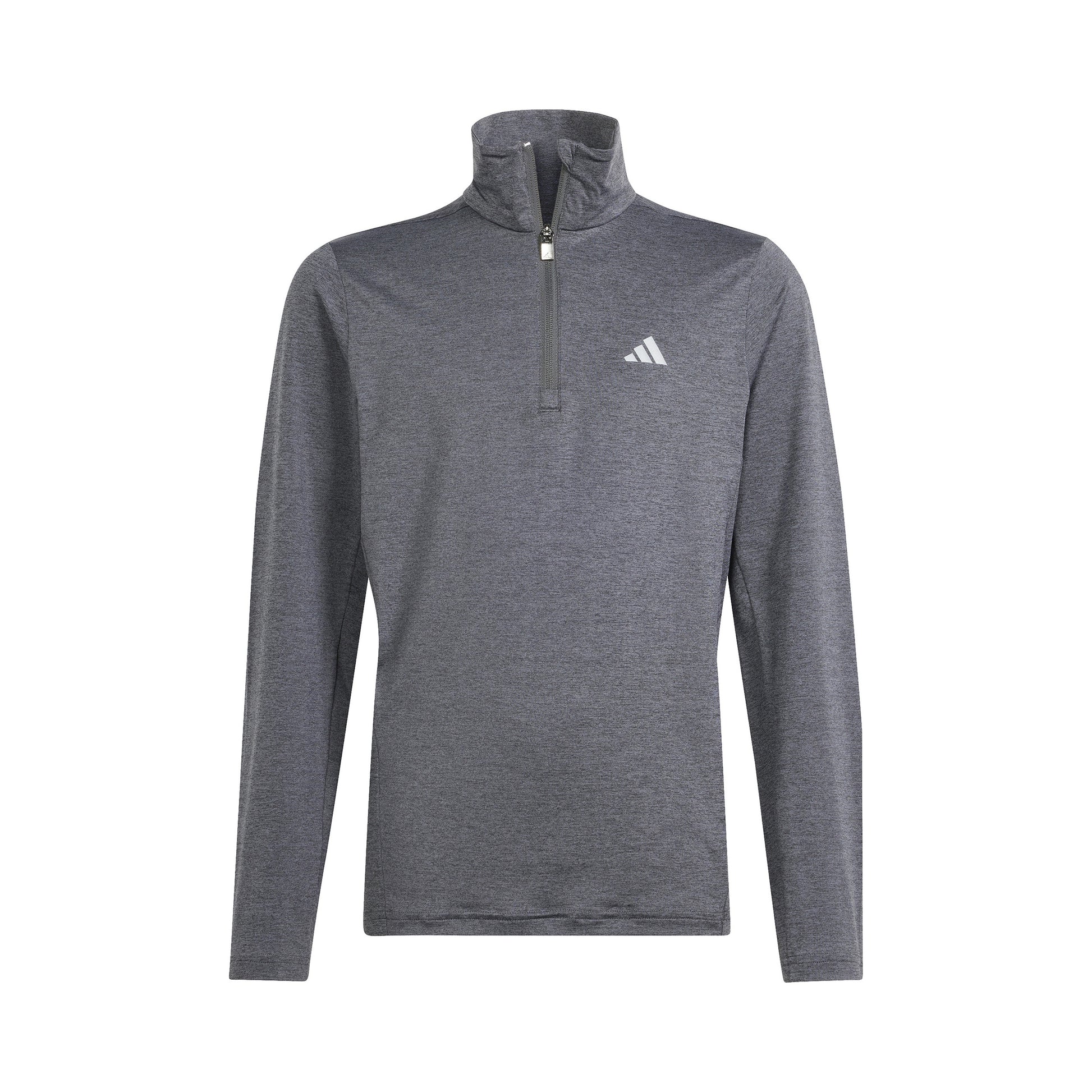 adidas Half-Zip Manica lunga Ragazzi - grigio,