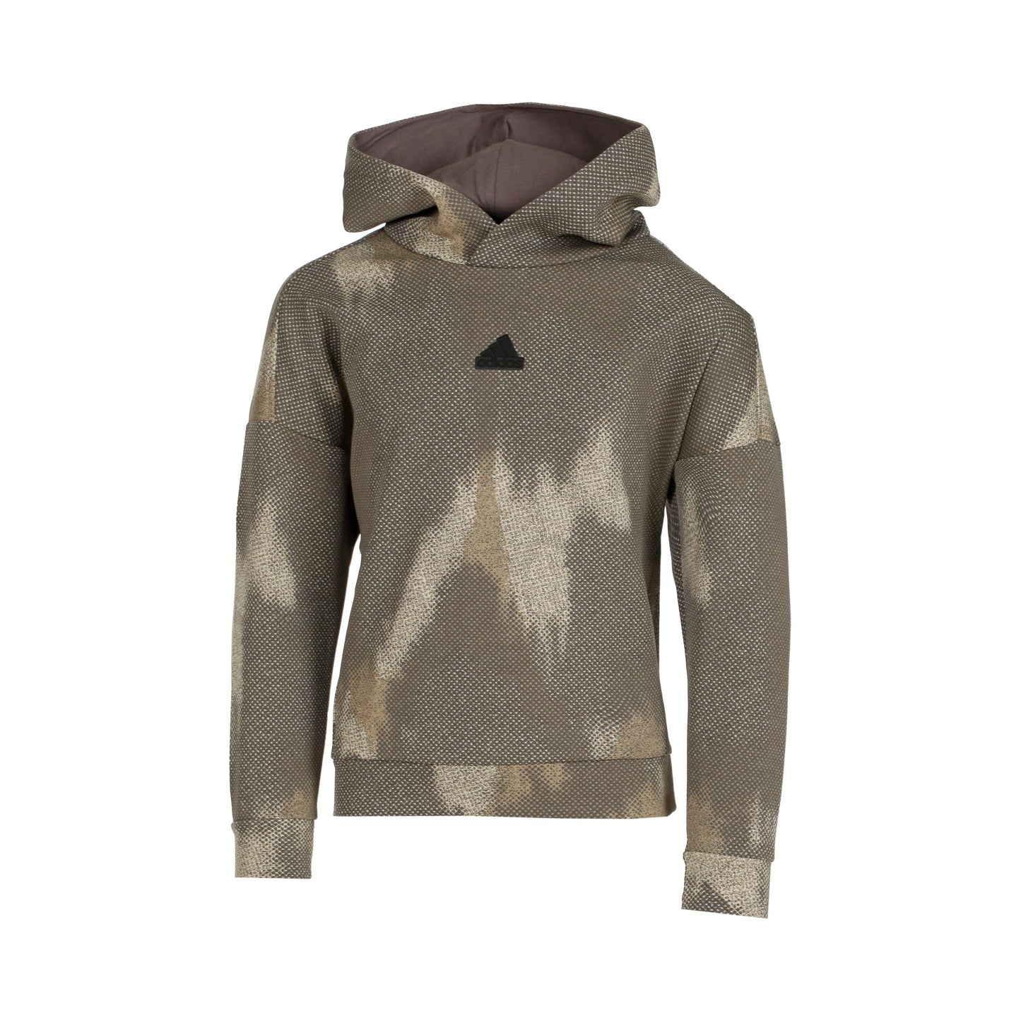 adidas AOP Felpa con cappuccio Ragazzi - cachi, grigio