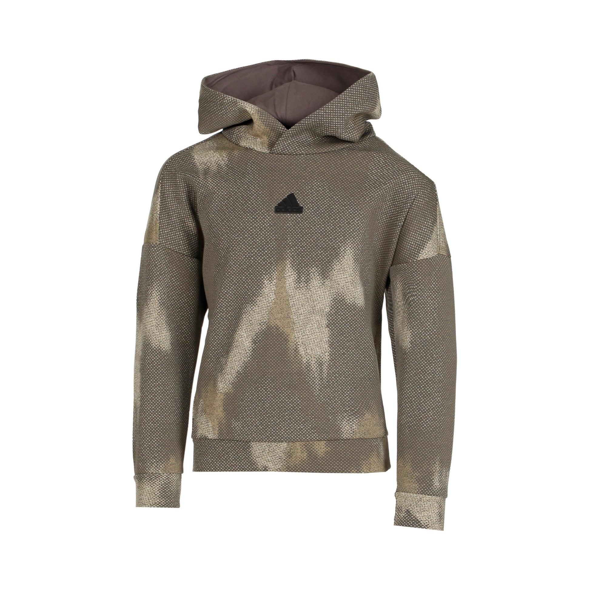 adidas AOP Felpa con cappuccio Ragazzi - cachi, grigio