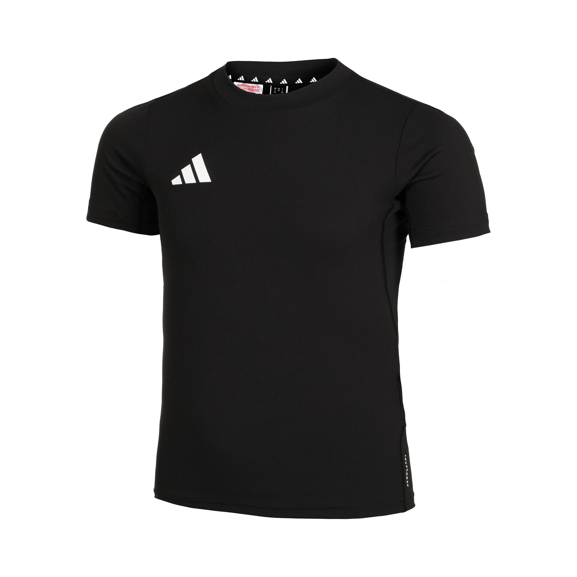 adidas Teamwear Camicia da corsa Bambini - nero, bianco