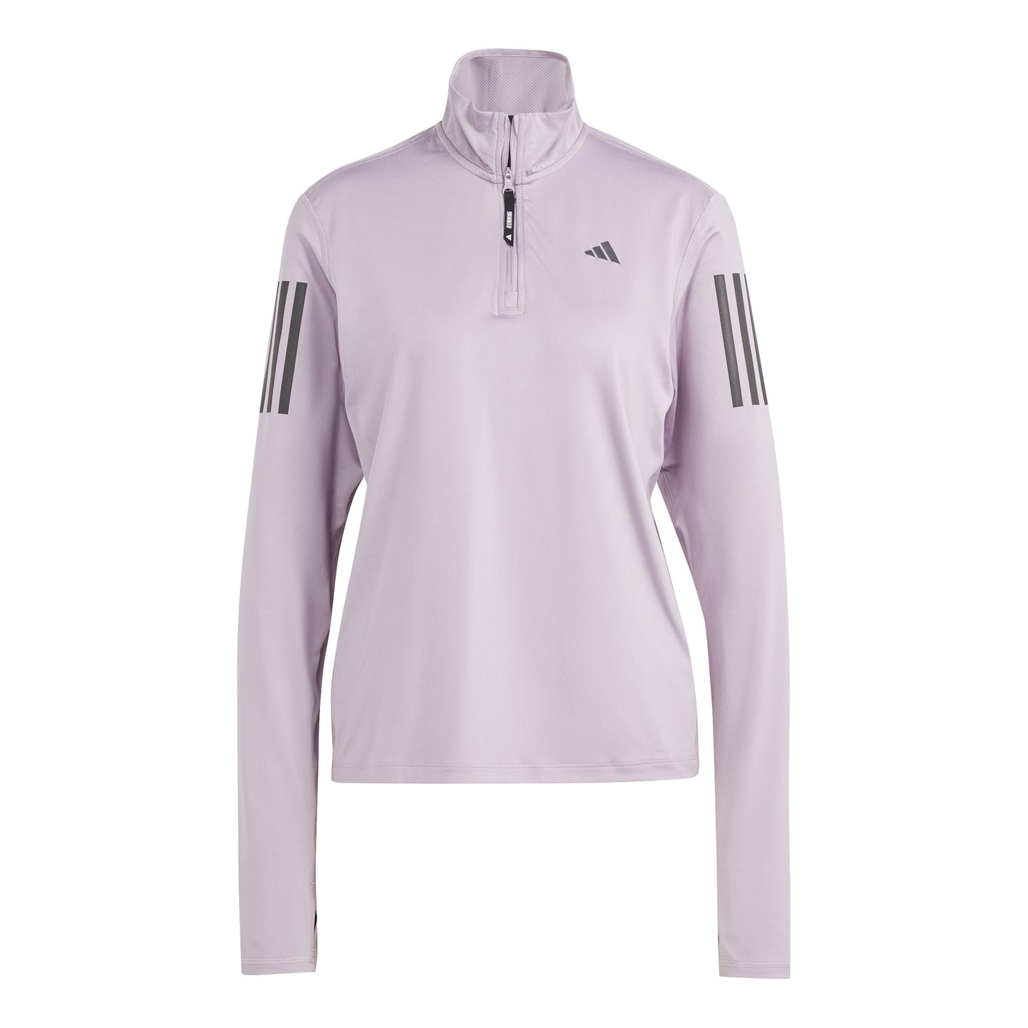 adidas Own the Run Half-Zip Manica lunga Donna - lilla,