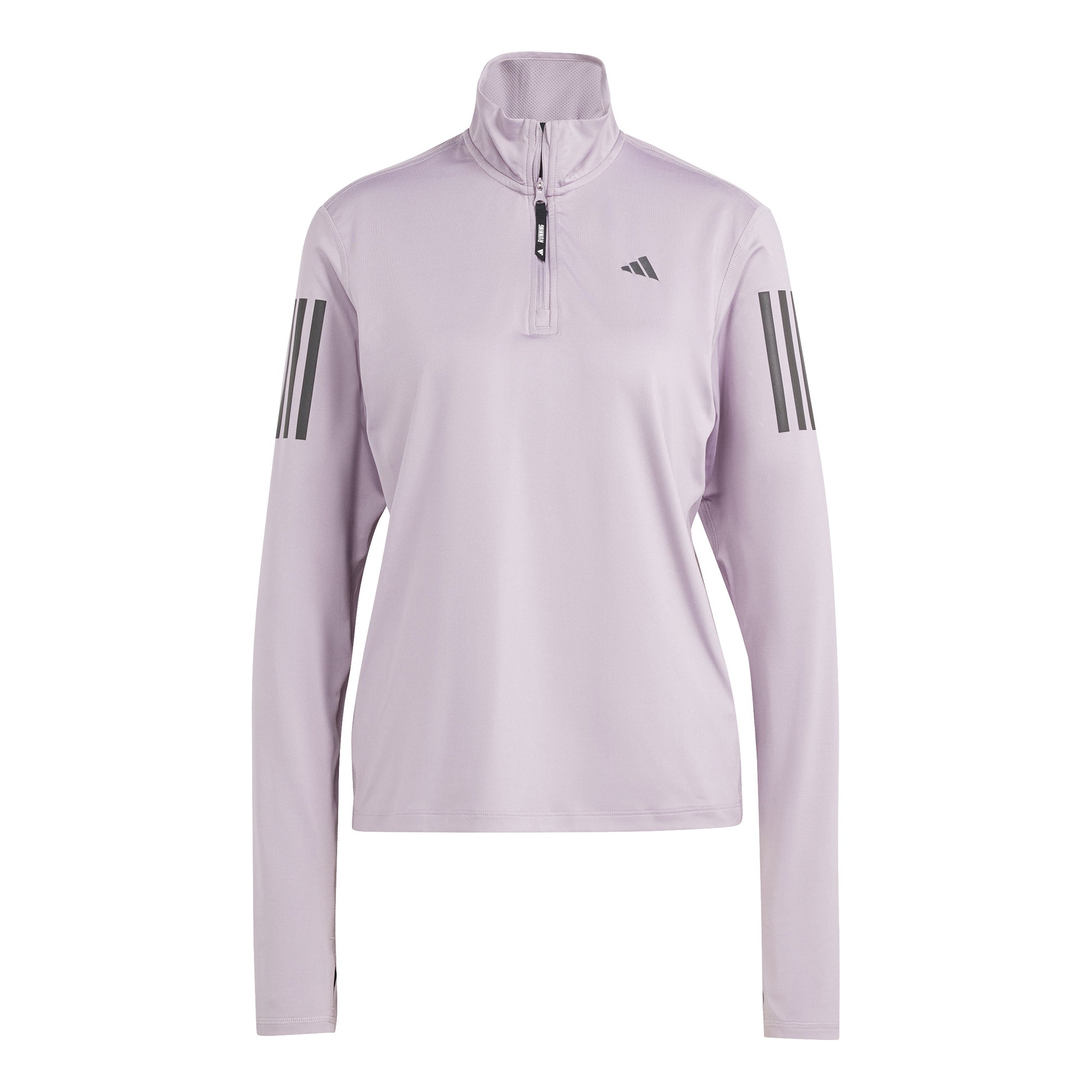 adidas Own the Run Half-Zip Manica lunga Donna - lilla,