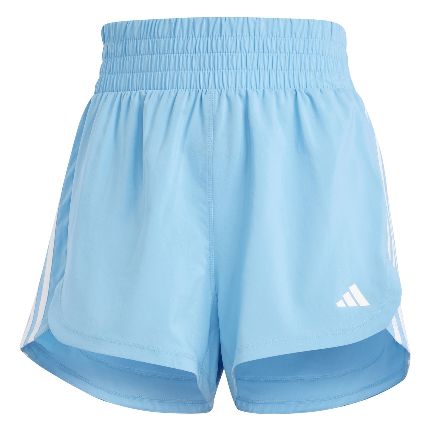 adidas Pacer Woven High Pantaloncini Donna - blu,