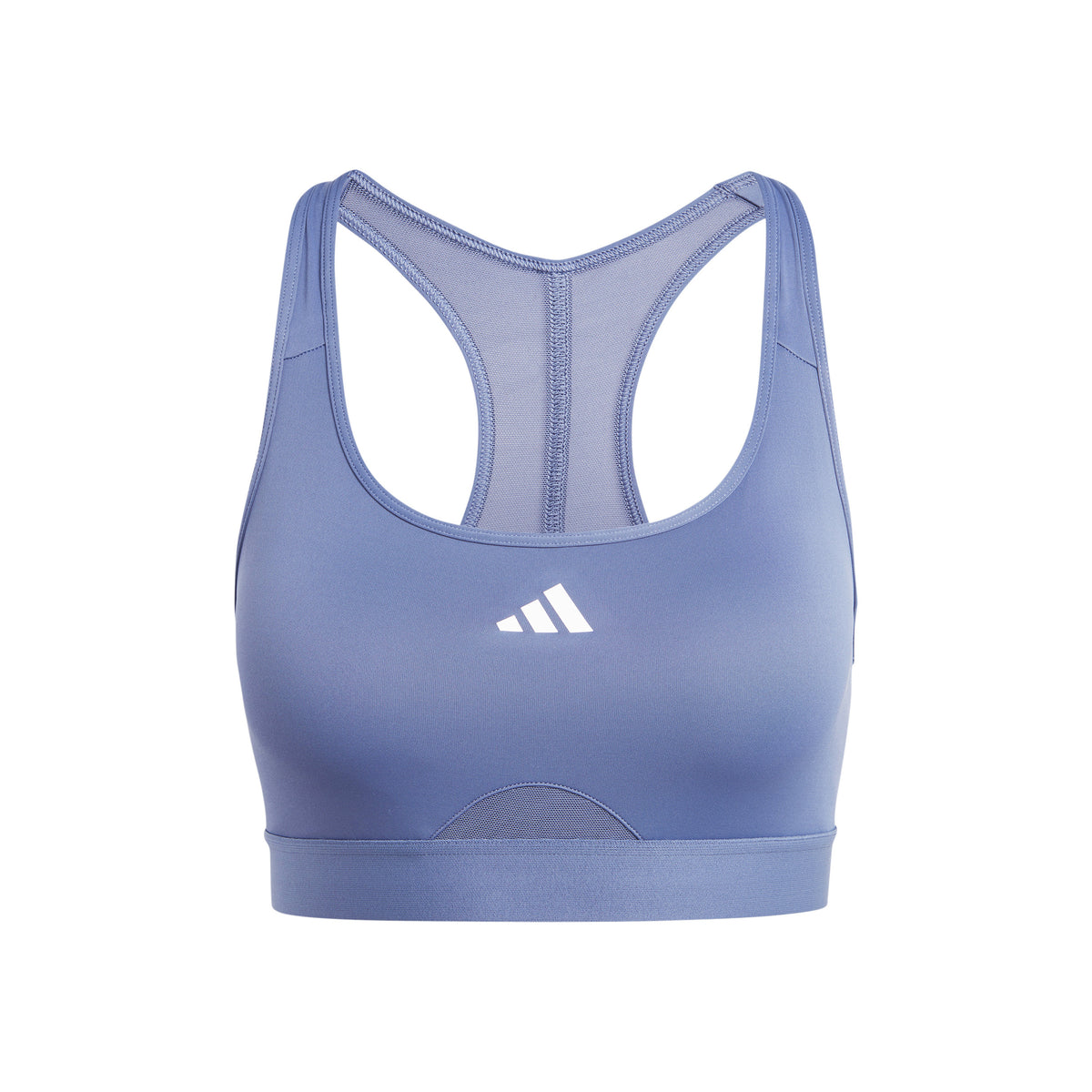 adidas PWRCT Medium Support Reggiseni sportivi Donna - grigio-blu