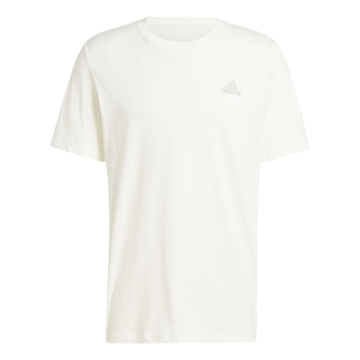 adidas Sleeveless Single Jersey Maglietta Uomini - crema,