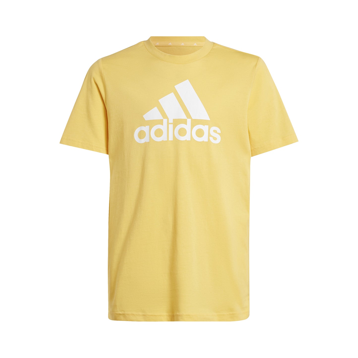 adidas Big Logo Maglietta Ragazzi - giallo, bianco
