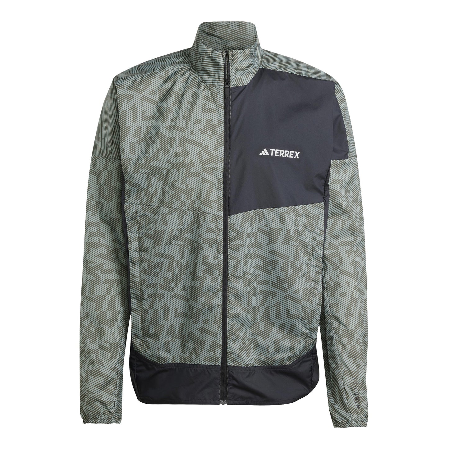 adidas Terrex Trail Wind Giacca Da Corsa Uomini-Oliva