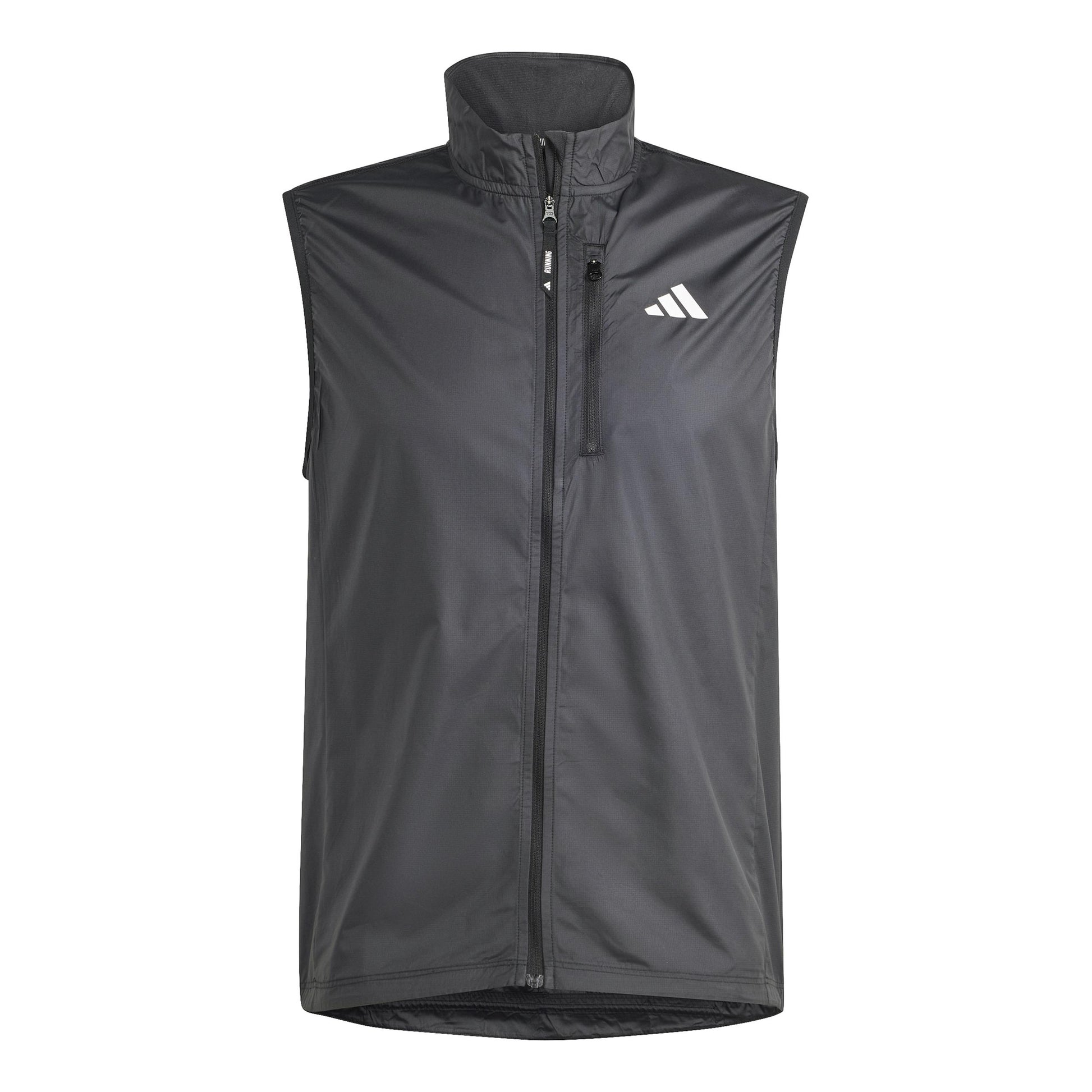 adidas Own The Run Gilet Uomini-Nero