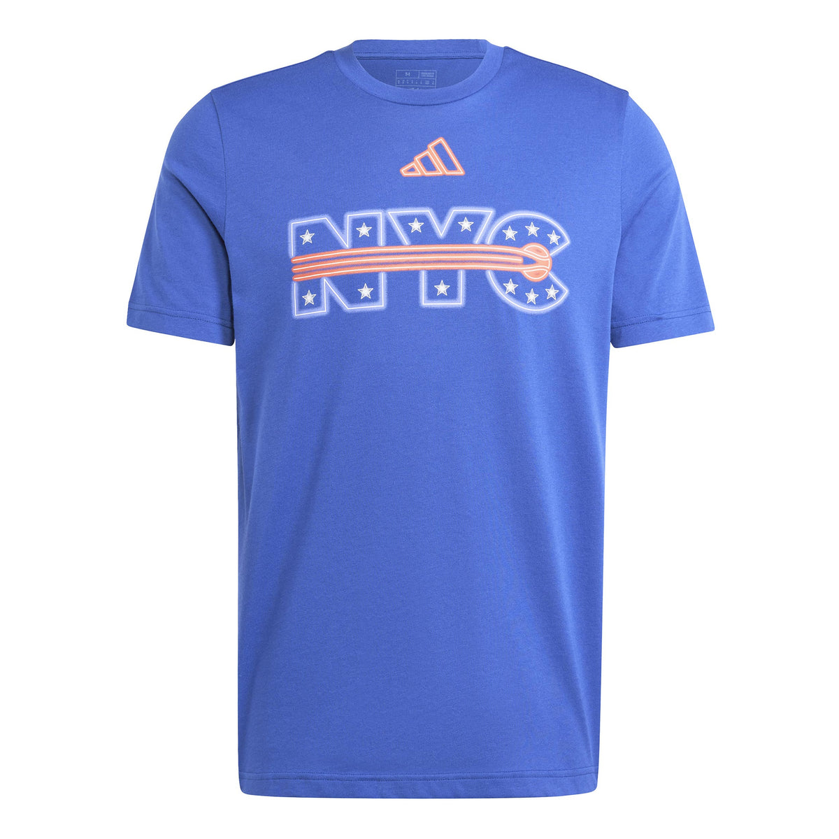 adidas Tennis New York Maglietta Uomini - blu, multicolore