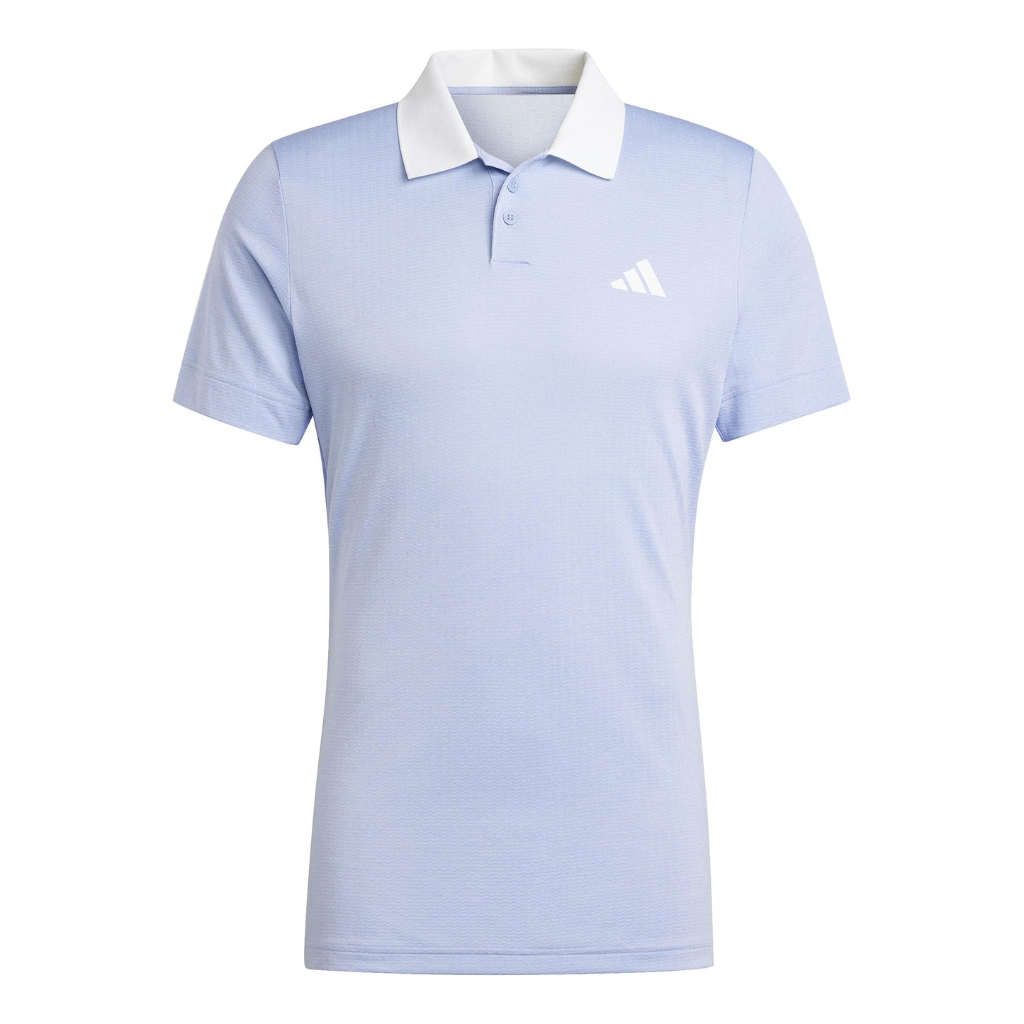 adidas Freelift Polo Uomini - blu chiaro, bianco