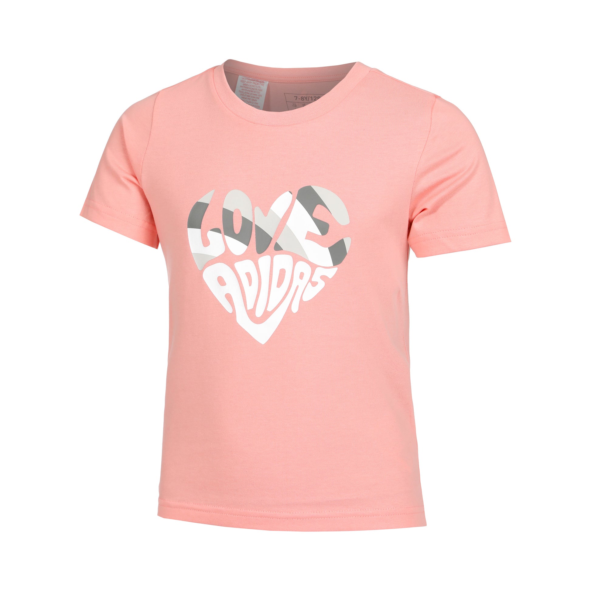 adidas Xpress Maglietta Bambini - rosa, multicolore