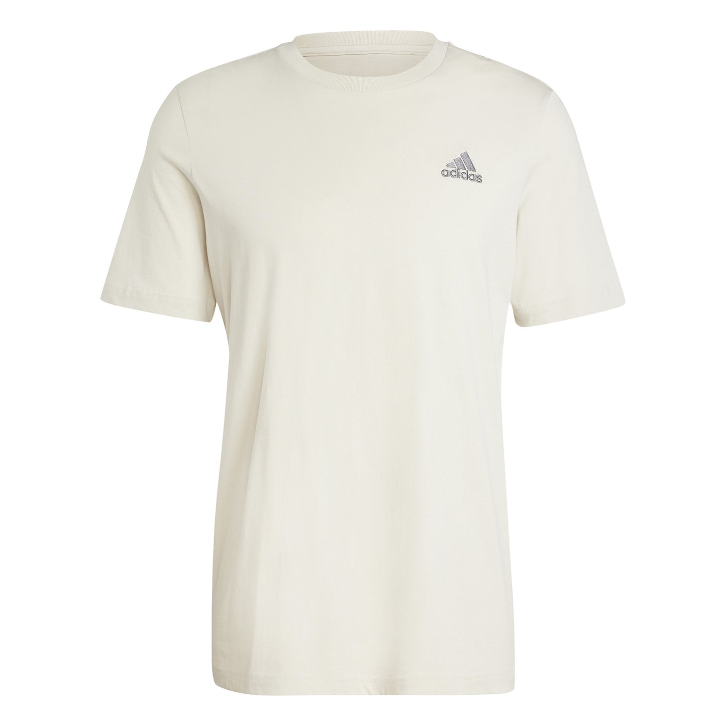 adidas Sleeveless Single Jersey Maglietta Uomini - crema, grigio