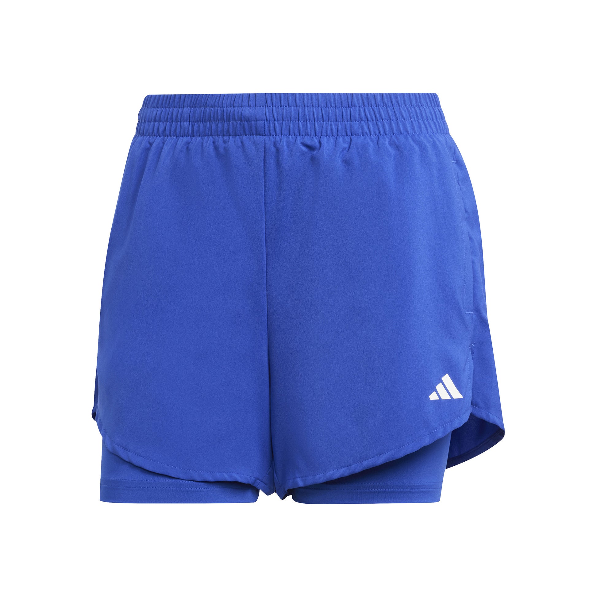 adidas MIN 2in1 Pantaloncini Donna - blu, bianco