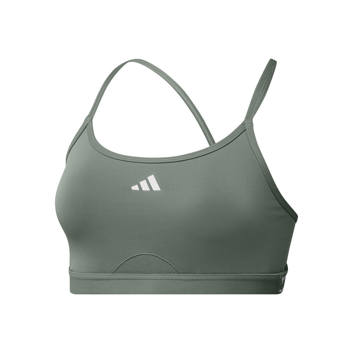 adidas Aeroreact Training 3Stripes Reggiseni sportivi Donna - salvia